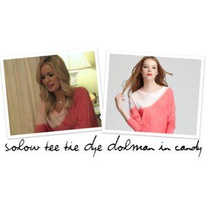 Solow Sport Tie Dye Candy Top Emily Maynard Bachelorette